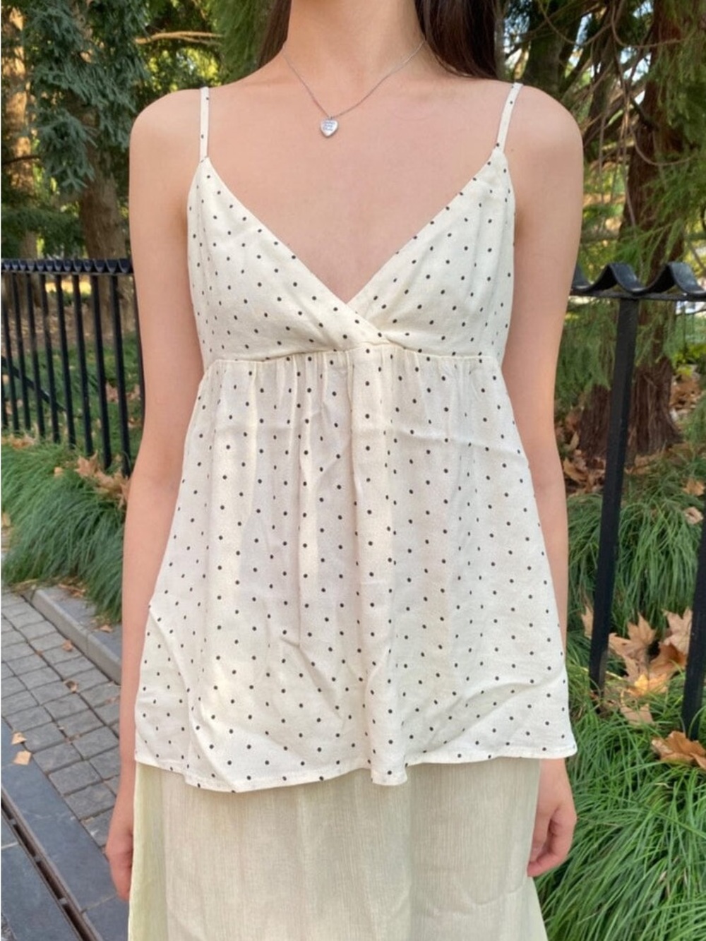NWT Brandy Melville EDITH POLKA DOTS TANK